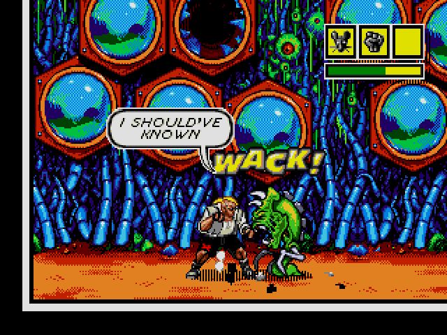 Comix Zone screenshot - Episode 1: Night of the Mutants  Page 2